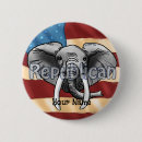 Buscar elefante republicano chapas Política