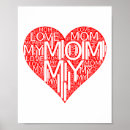 Buscar amo a mi mamá posters Para ella
