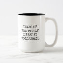 Buscar voleibol divertido tazas Entrenador de voleibol