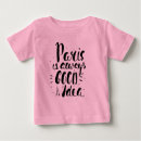 Buscar francia bebe camisetas Tipografía