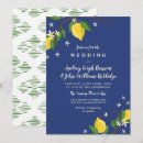 Buscar amarillo y azul boda invitaciones Bonito