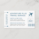 Buscar embarque tarjetas de visita Vacaciones