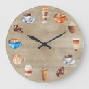 Buscar coffee relojes de pared Latte
