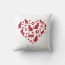 Buscar gatos y corazones cojines General y unisex