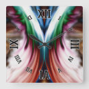 Buscar espejo relojes de pared Blanco