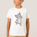 Buscar gato gris niño ropa Adorable