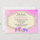 Buscar elefante acuarela invitaciones Lindo