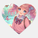 Buscar anime corazon pegatinas Adorable