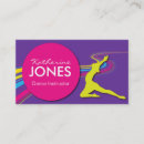 Buscar instructor la danza de tarjetas de visita Tango