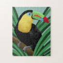 Buscar pájaros tropicales puzzles Toucan