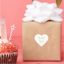 Buscar forma del corazón pegatinas Prometida