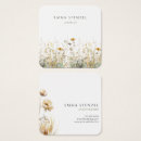 Buscar wildflower tarjetas de visita Floral