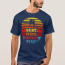 Buscar la mejor esposa camisetas Vacaciones