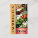 Buscar lechuga tarjetas de visita Nutricionista