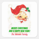 Buscar navidad presente pegatinas Vintage