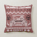 Buscar suéter feo del navidad cojines Día de fiesta