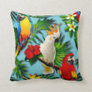 Buscar pájaros exóticos cojines Brillante