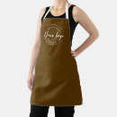 Buscar chocolate estandar delantales General y unisex