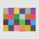 Buscar polka dots papel de seda Colorido
