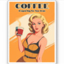 Buscar cafetera pegatinas Humor de café