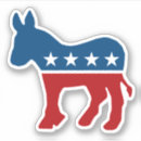 Buscar democrat donkey pegatinas Liberal
