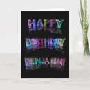 Buscar benjamin tarjetas Para él