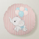 Buscar elefante rosado cojines Adorable