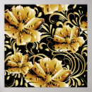 Buscar diseño barroco posters Negro