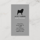 Buscar pug tarjetas de visita Perro