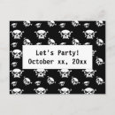 Buscar cráneo blanco y negro postales General y unisex