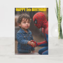 Buscar quinto tarjetas de cumpleaños Chico