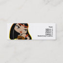 Buscar muestra la astrología de tarjetas de visita Zodiacgirlz