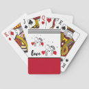 Buscar día san valentín barajas de cartas Rojo