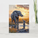 Buscar día del elefante tarjetas Madre