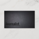 Buscar periodismo tarjetas de visita Periodista