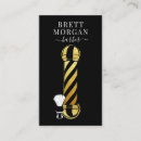 Buscar barbería tarjetas de visita Barra de barbero