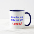 Buscar sacerdote católico tazas Divertido