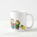 Buscar erizo del dibujo animado tazas Amor