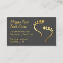 Buscar foot tarjetas de visita Pedicura