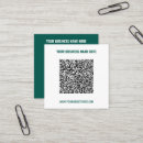 Buscar vertical tarjetas de visita Con código qr