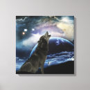 Buscar wolf lienzos Luna