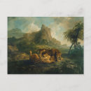 Buscar leopardo en un árbol postales Salvaje