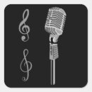 Buscar musical pegatinas Dibujado a mano