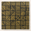 Buscar africano posavasos Patrón