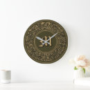 Buscar rococó relojes de pared Floral
