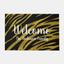 Buscar rayas de la cebra felpudos Moderno