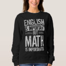 Buscar frikis sudaderas Matemáticas