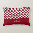 Buscar gallo rojo cojines Patrón