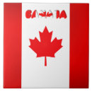 Buscar bandera canadiense azulejos Patriótico