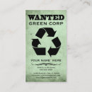Buscar corp tarjetas de visita Verde